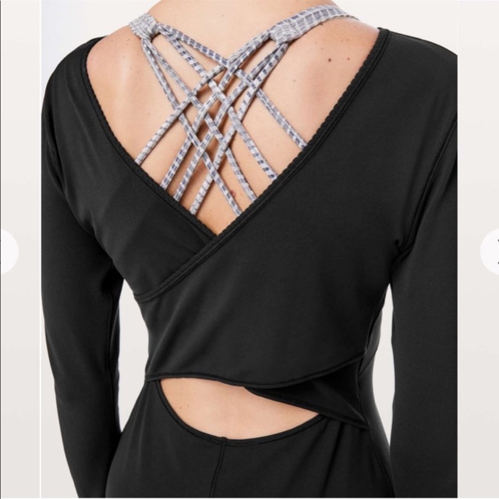 Lululemon Wrap Back Long Sleeve Dress - Picture 4 of 13